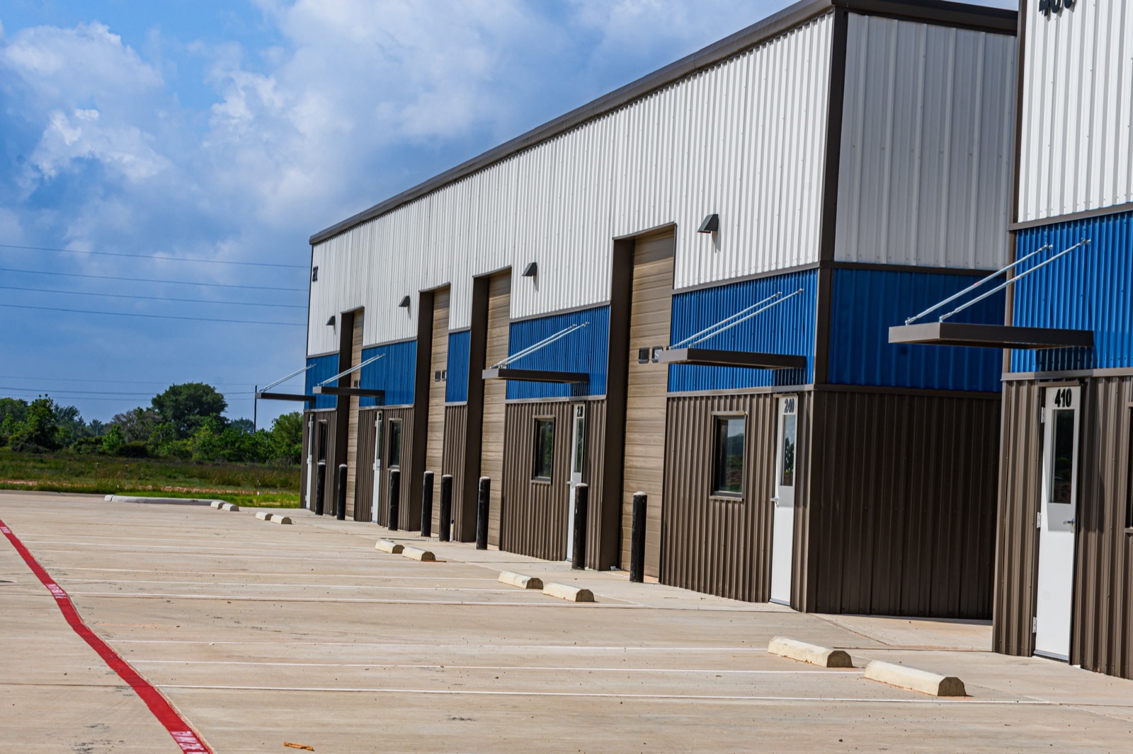Ground-up commercial flex facility at Binford Commerce Park